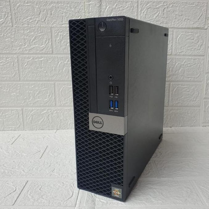 Pc Dell Dexstop Optiplex 5055 Ryzen 5 Pro 2400 Ram 16 Gb Ssd 256 Gb New Stok
