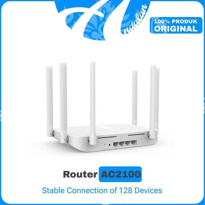TERBARU - Redmi Router Wireless AC2100 Dual band - Gigabit 6 antena
