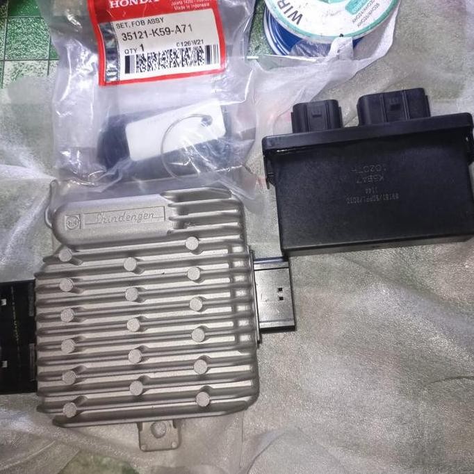 set ecu scu dan remot original copotan honda vario 150 k59j