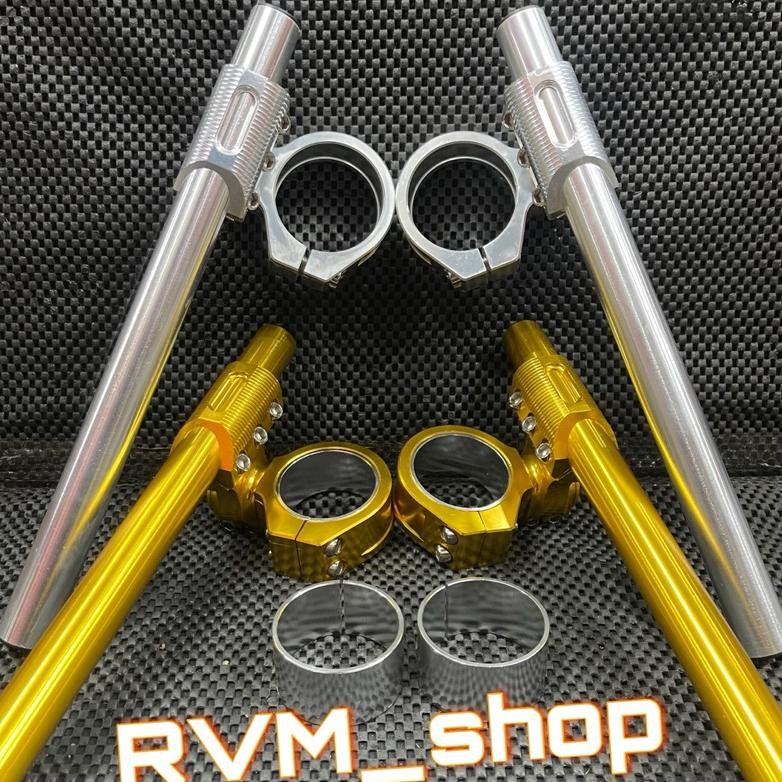 Stang Jepit Upside Down CNC Ride It Universal 45/48/51MM R15 V3/V4 MT15 XABRE XSR CBR 250RR CBR 150 