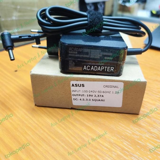 BEBAS ONGKIR - Original Adaptor Asus ADP-45BW A, ADP-45BW Z, ADP-45DW A, ADP45DW Z 19V 2.37A 45W Jac