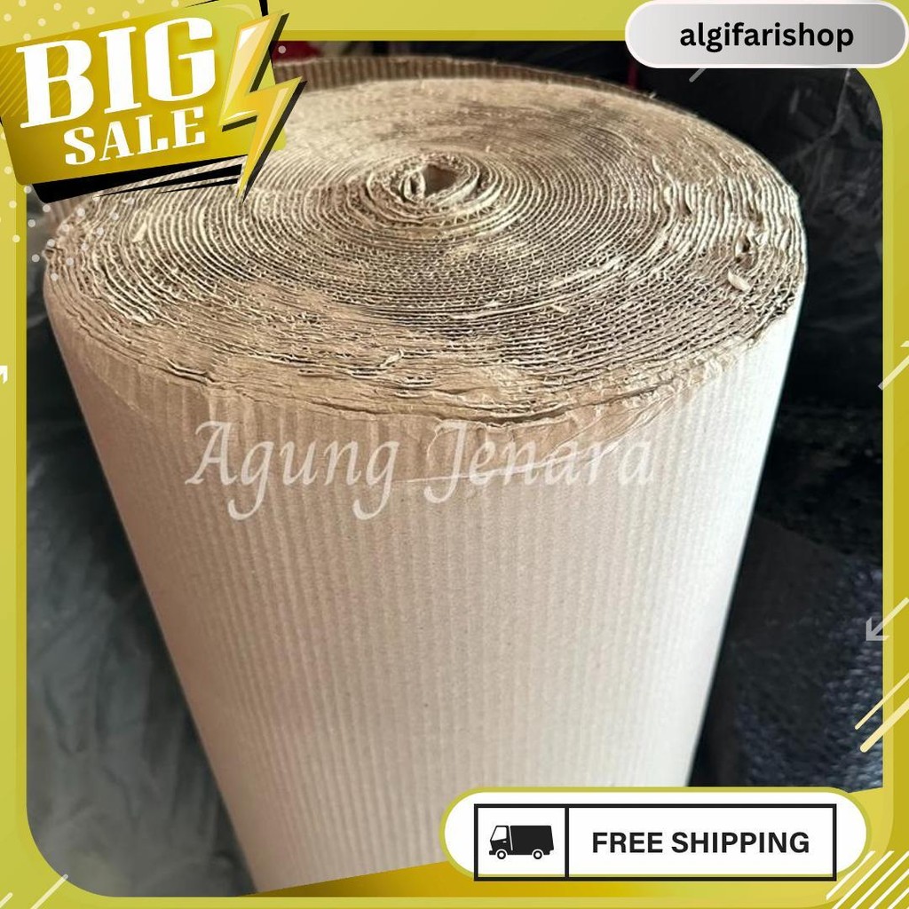 

Tambahan Bubble + Dus Packing | 1 Meter Gratis Ongkir