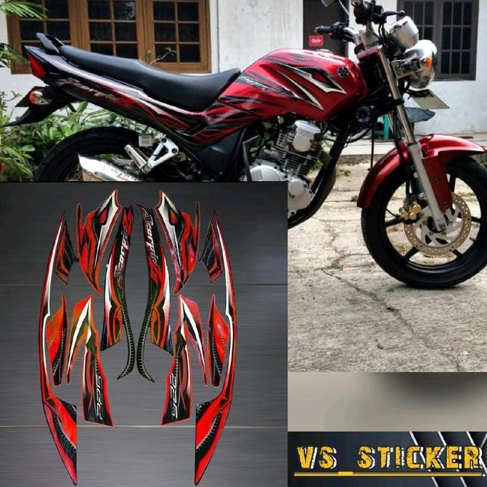 STRIPING LIST STANDART MOTOR YAMAHA SCORPIO Z 2010 Motorcycle Aksesoris