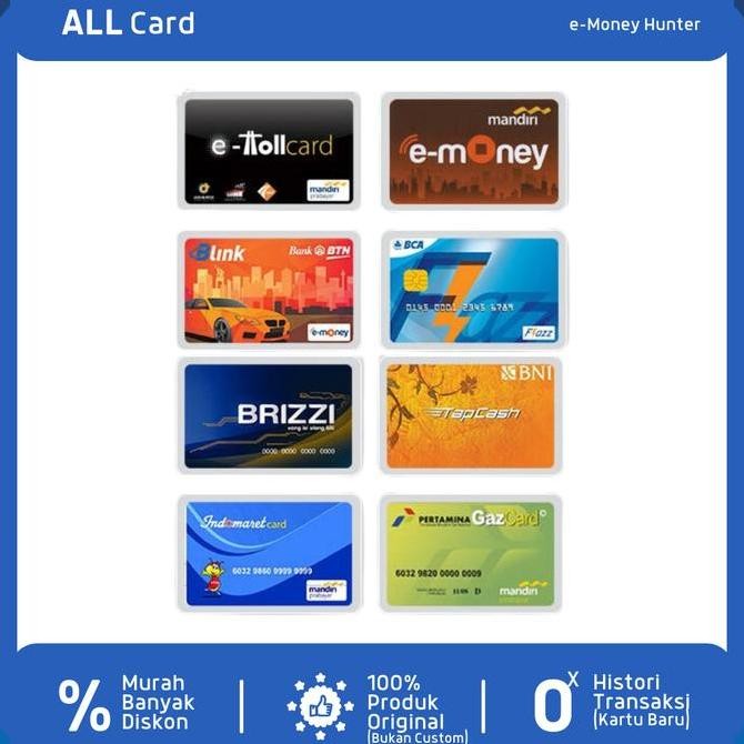 restock  e-Money Indomaret Special Limited Edition Bank Mandiri Kartu Uang Elektronik eToll eMoney N
