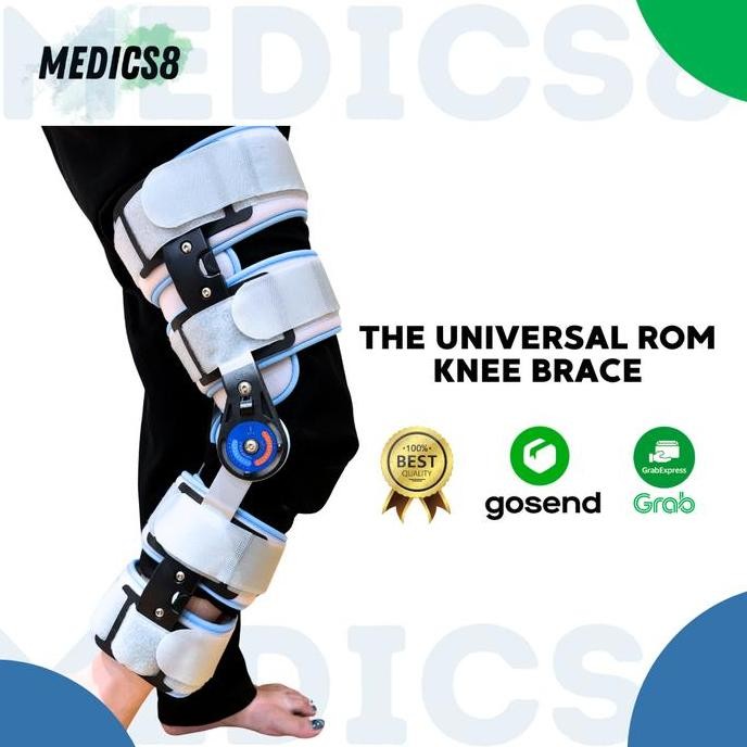 ORTHOPEDIC HINGED ROM ADJUSTABLE ACL / PCL KNEE BRACE