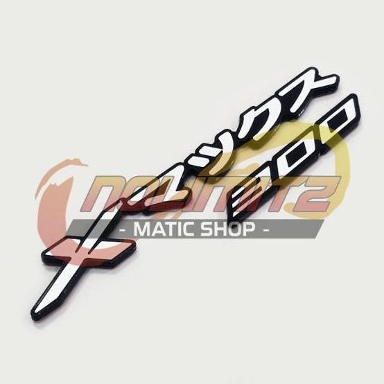 Logo Emblem Sticker 3D Akrilik Timbul XMAX 300 Jepang