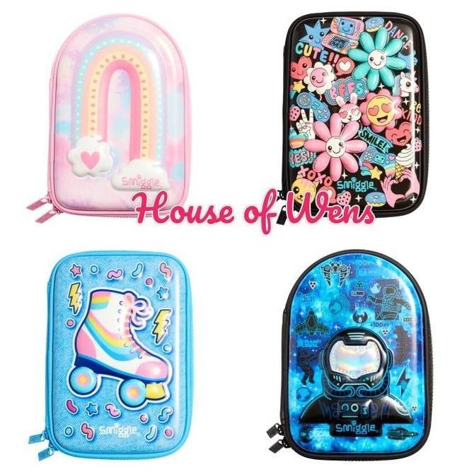 

Smiggle Bright Side Hardtop Pencil Case Original - Tempat Pensil Best Seller Kualitas Original