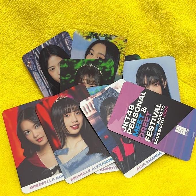 restock  Photocard jkt48 gen 11 sousenkyo 2024 official