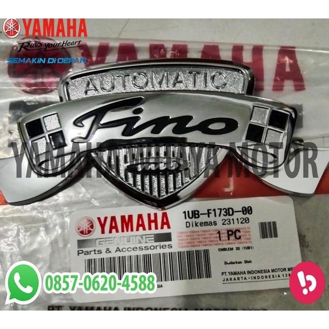 emblem 3D Fino premium. 1UB-F173D-00 ORIGINAL