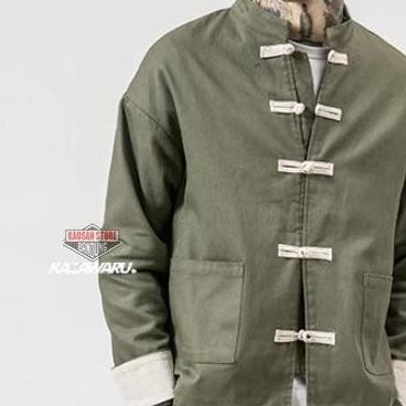 baru  CHEONGSAM PRIA BAJU KEMEJA IP MAN IPMAN WING CHUN MANDARIN JAPANES KOREA KOKO LENGAN TANGAN PA