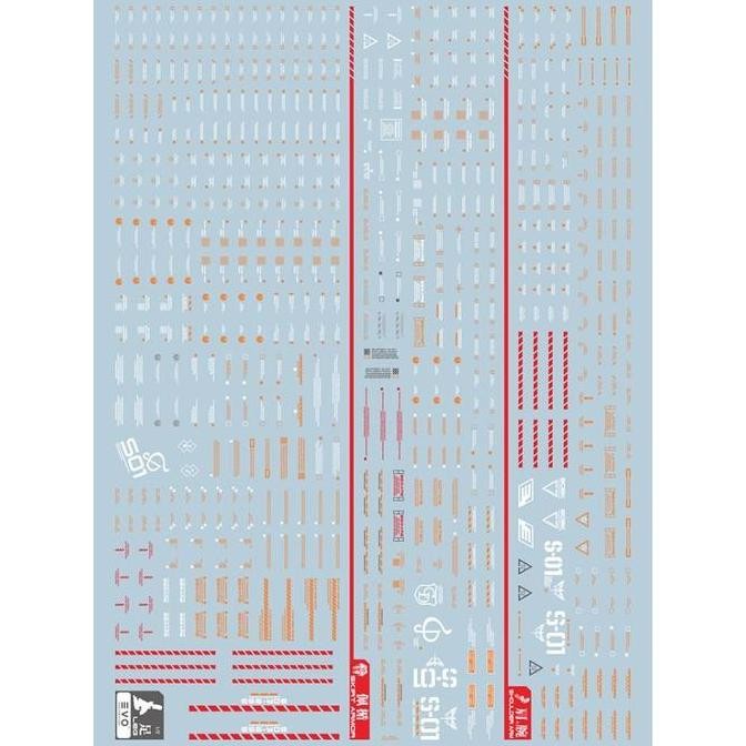 restock  Water Slide Decal MG Sazabi Ver Ka YJL Ver by EVO SIMP