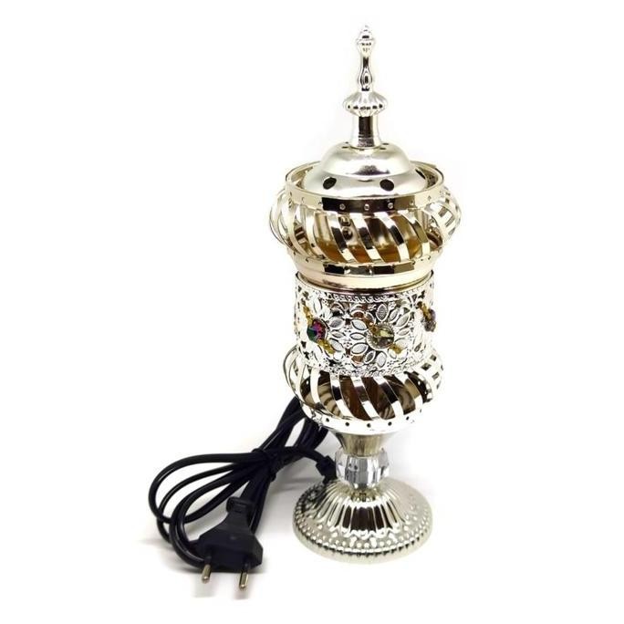 Alat Tempat Bakar Bukhur Pembakar Dupa Gahru Elektrik Mabkhara Incense