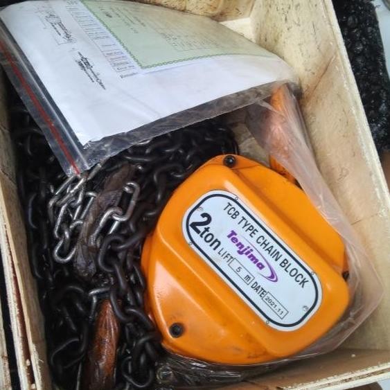 CHAIN BLOCK 2 TON 10 METER TAKEL 2 TON 10 METER Tenjima