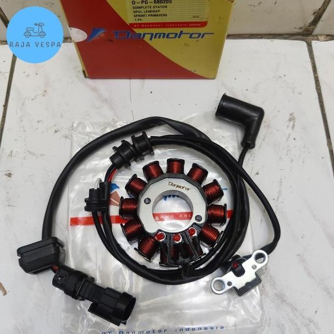 ready Spul Stator Lengkap Komplit Vespa Sprint Primavera 3v Iget Danmotor