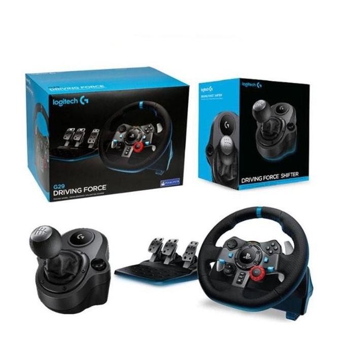 Logitech G29 + Shifter Logitech Driving Force Stir PS4 PS3 PC