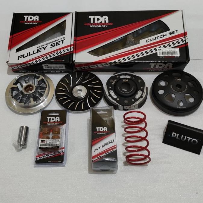 PAKET UPGRADE CVT NEW NMAX 2020 TDR KAMPAS GANDA-ROLLER-PULLEY-PER CVT