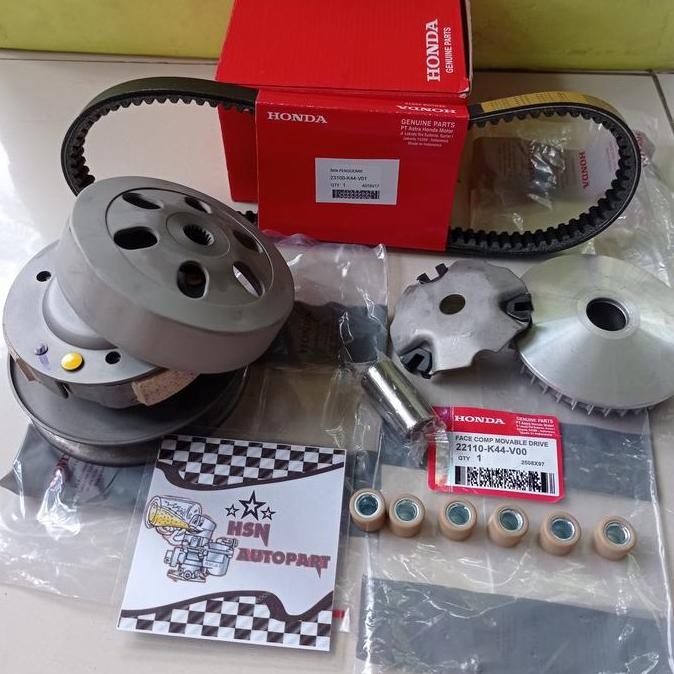 FULL SET PAKET CVT HONDA BEAT FI ESP/BEAT POP/BEAT STREET/VARIO 110 FI