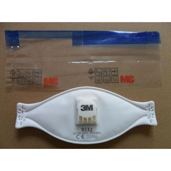 3M Aura Disposable Respirator, Ffp2, Valved, 9322 - Dijual Satuan