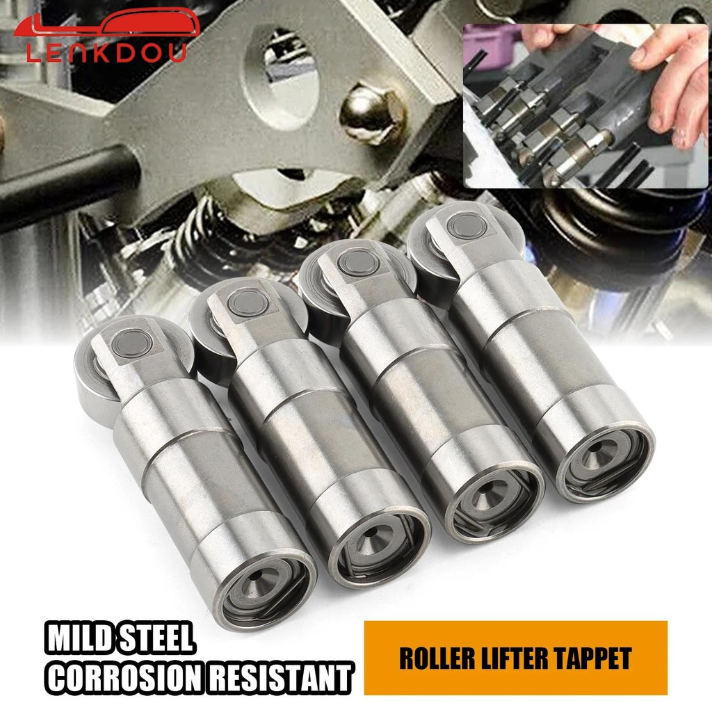 4PCS Motorcycle Silvery Roller Lifter Tappets For Harley Evolution EVO 1340cc 1984-1999 Moto Accesso