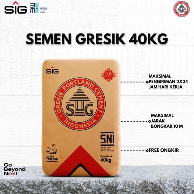 Semen Gresik 40kg Area Bekasi