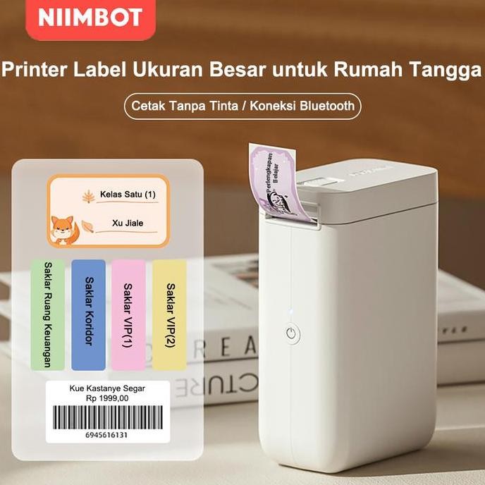 

[KTstore] Niimbot D101 Printer Label Thermal Cerdas Alat Tulis Kantor Alat Tulis Sekolah Tanpa Tinta Paket Kertas Label Gambar Lucu Kode Batang