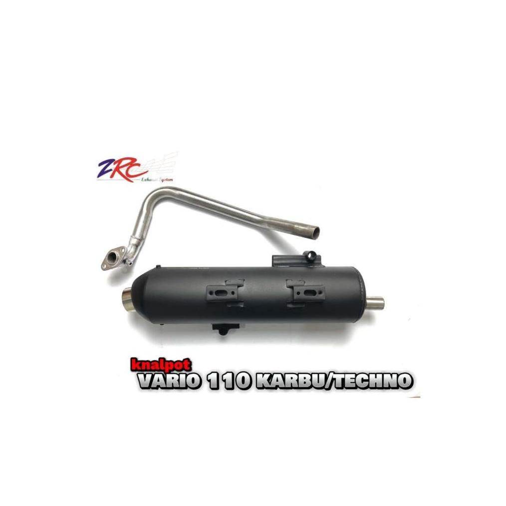 Premium knalpot vario 110 karbu dan vario techno copy cms