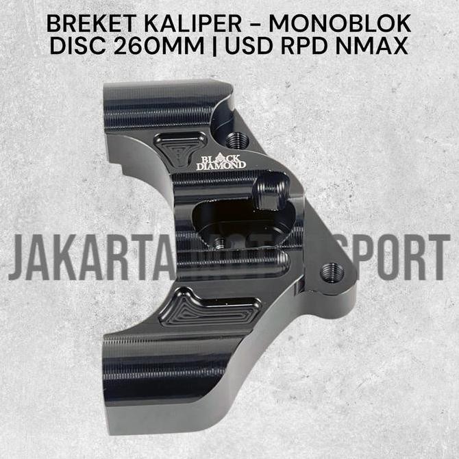 Budi Santoko - Breket Kaliper Radial Monoblok 4P Brembo Pitch 100 108 Mm Khusus Usd Rpd Nmax
