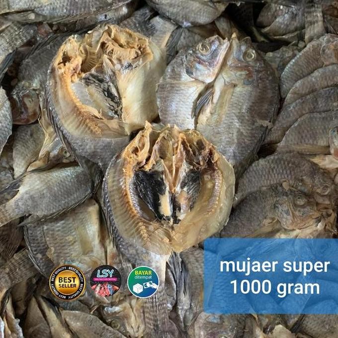 

Ikan Asin Mujaer Super 1000 Gram
