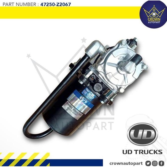 AIR MASTER ASSY / SERVO REM / PAKEM REM / PENDEK / NISSAN / CWB / TYA