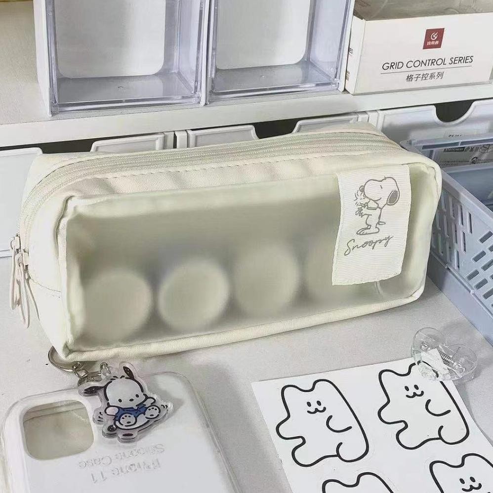 

Et-98 Kantong Pena Transparan Alat Tulis Siswa Cute Large Capacity Pencil Case Pensil Pouch Make Up Et-98