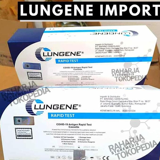 Clungene biru AKL Antigen isi 25 test