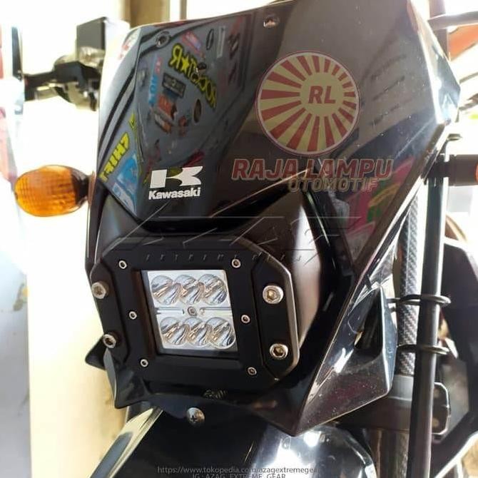 LAMPU REFLEKTOR LED HEADLAMP D TRACKER LAMPU DEPAN MOTOR KLX BF150 ORI [terbaik]