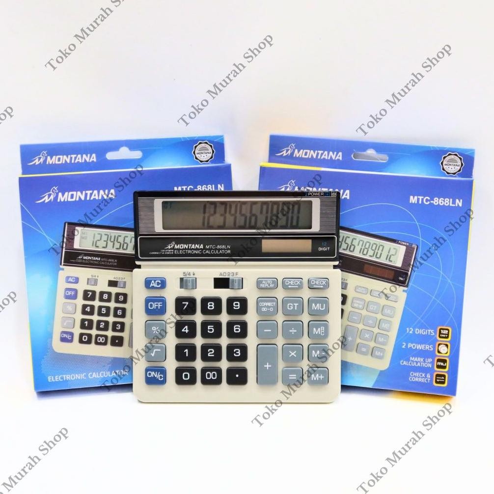 

Kalkulator Montana MTC-868LN Kalkulator Desktop 868 Montana