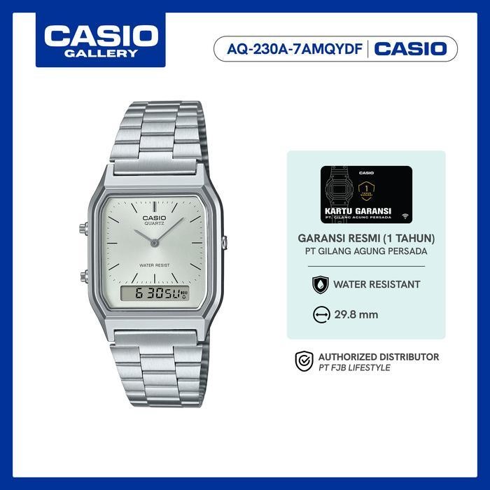Jam Tangan Casio General Aq-230A-7Amqydf Analog Digital