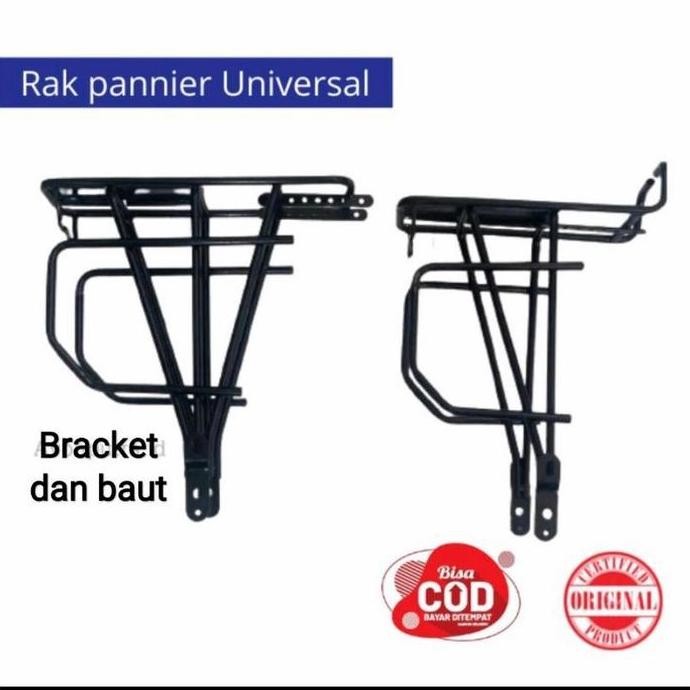 Rak Panier Touring Bagasi Sepeda Seli/Mtb/Minion/Boncengan Sepeda