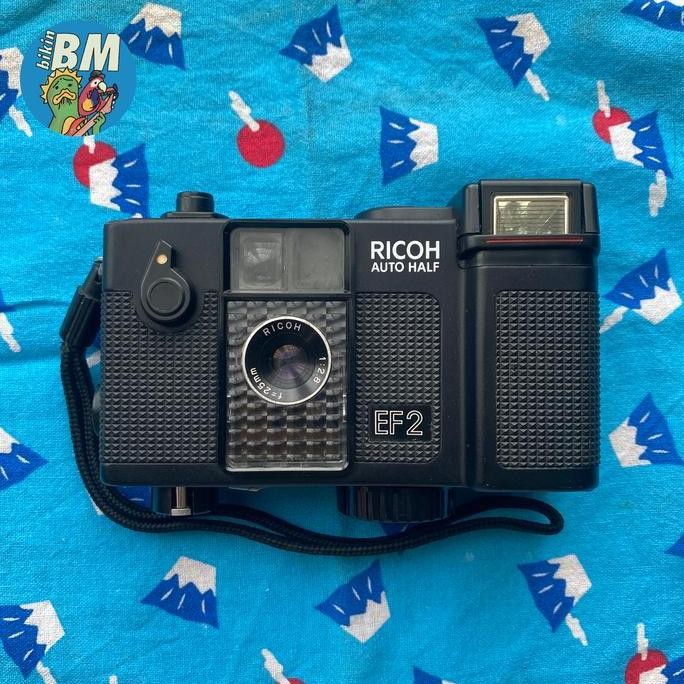 HOT SALE Ricoh Auto Half EF 2 Kamera Half Frame Analog Camera 35mm