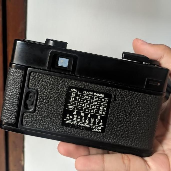 Minolta Hi-Matic AF, Kamera Analog Point and Shoot Vintage, Normal dan Mulus