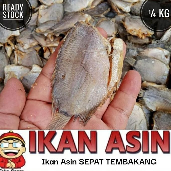 

Ikan Asin Sepat Tembakang Super 250 Gr
