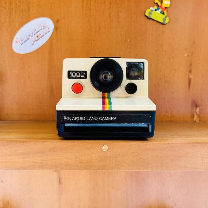 Kamera Jadul Murah Polaroid Land Camera 1000 Colour ( Display/Mati)