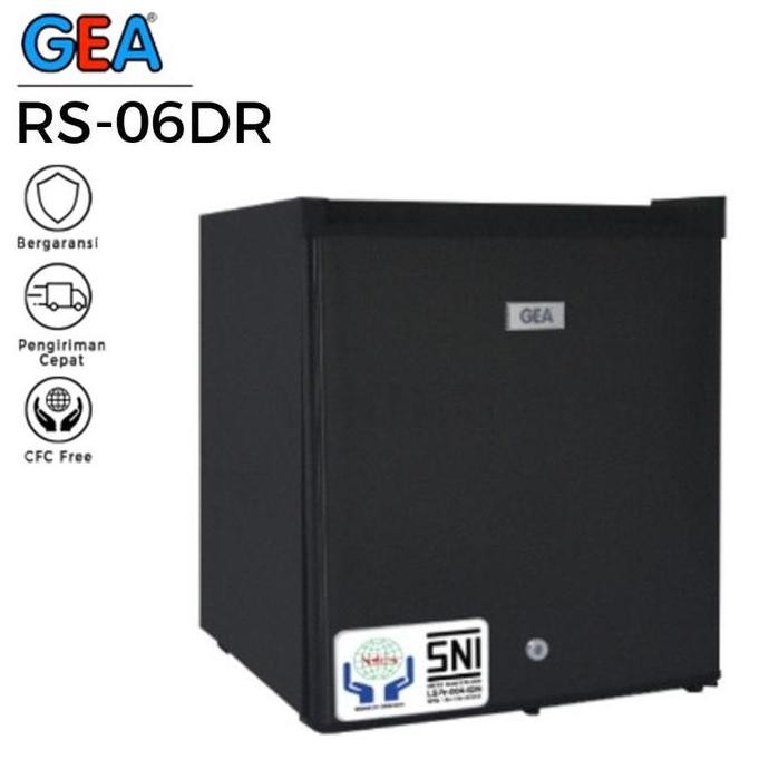 Gea Mini Bar Rs-06Dr / Kulkas Porteble Kualitas Terbaik Harga Termurah