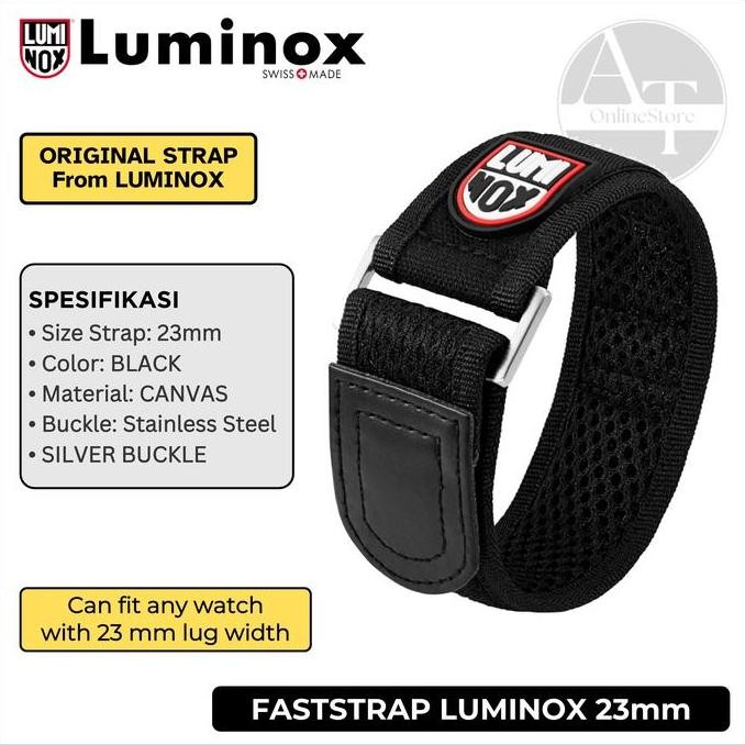 Tali Jam Luminox - Velcro Strap Luminox 3050 3080 3950 8800 ORIGINAL