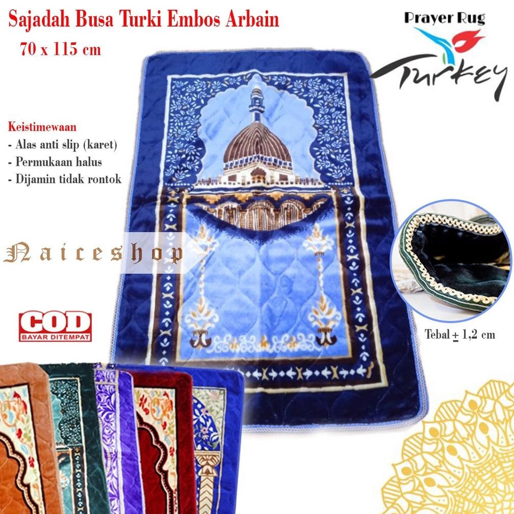 luxor jumbo sajadah busa turki embos super tebal