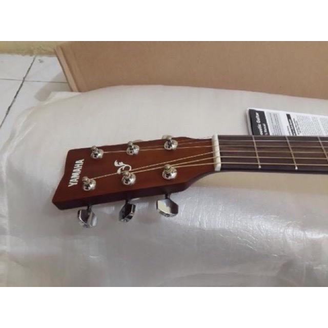 Gitar Guitar Yamaha Akustik Folk String F 310 Komplit Tas+Pick Ori Original Dan Terpercaya
