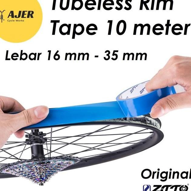 

10 Meter Rim Tape Tubeless Lebar 16 35 Mm Sepeda Mtb Roadbike
