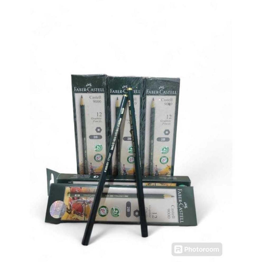 

Paket Hemat Pensil Faber Castell 2B Isi 6 Pack (72 Pcs) / Per Pack Isi 12 Pcs - Cuci Gudang Per Slop