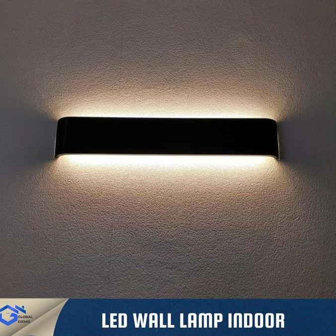 Lampu Dinding LED Panjang Hias Dekorasi Indoor Minimalis Alumunium