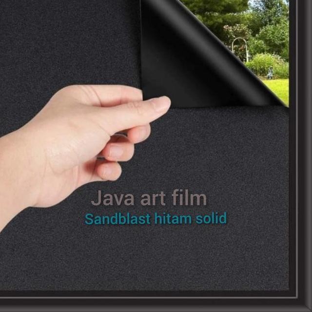 

Stier Kacastiker Sandblast Hitamstiker Kaca Solid