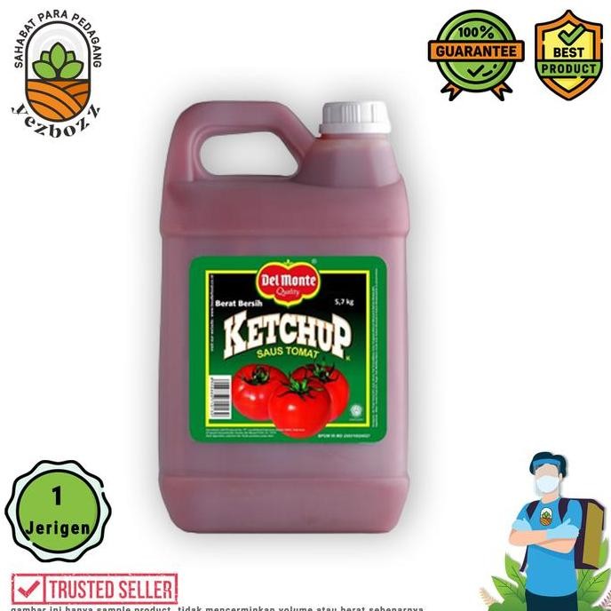 

Saus/Saos Del Monte/Delmonte Tomat 1 Jerigen (5,7 Kg) (Harga Grosir) H24