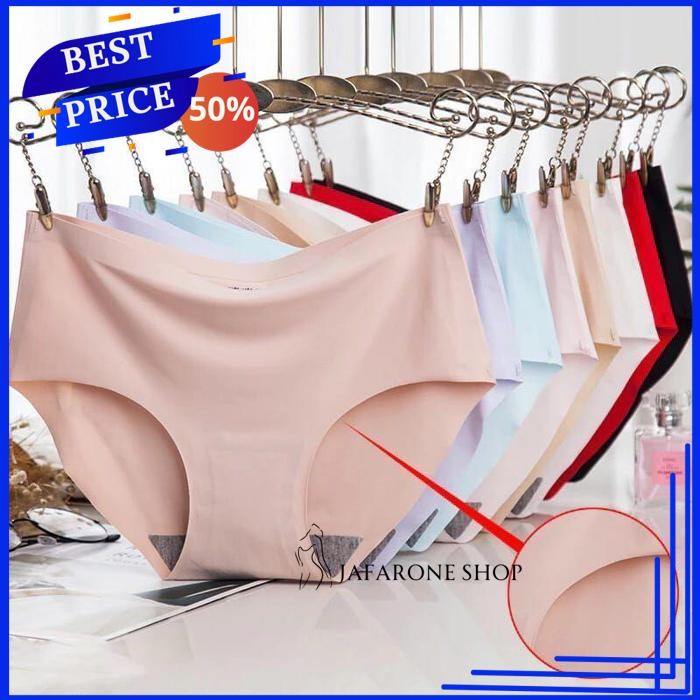 NYEPLAK TANPA JAHITAN   ANTI NYEPLAK CELANA DALAM SEAMLESS JAFARONE SHOP