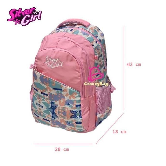 

Diskon Gracey Bag 70165 Tas Ransel Sekolah Anak Perempuan / Remaja Silvergirl